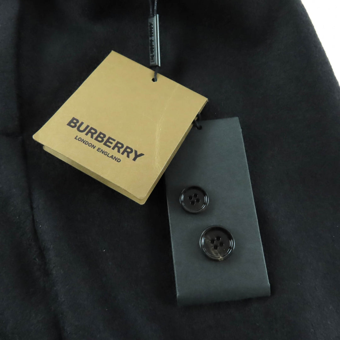 Pristine BURBERRY Shorts black Virgin wool Women 40 8046913