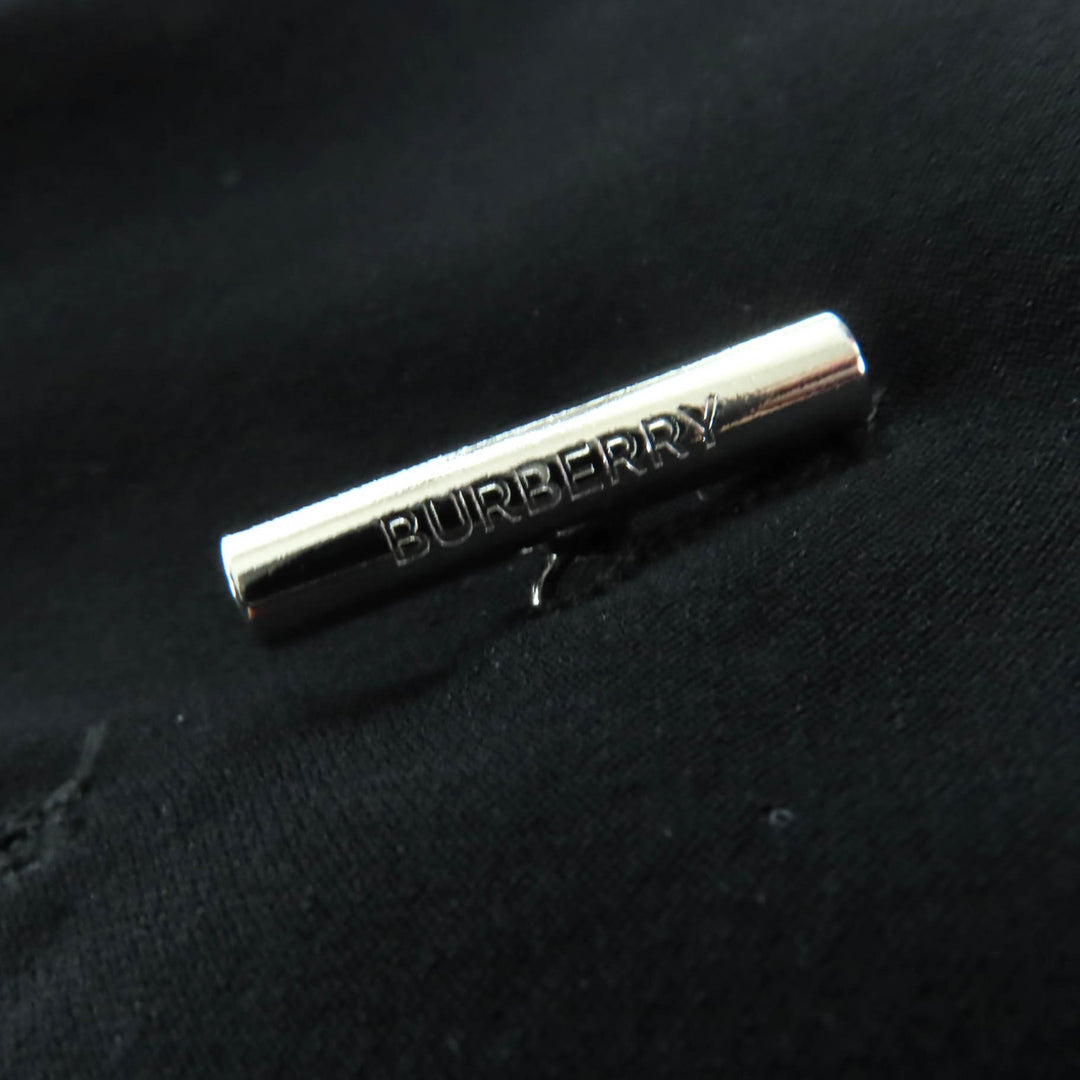 新品同様 BURBERRY ワンピース ブラック ビスコース レディース 38 8043955