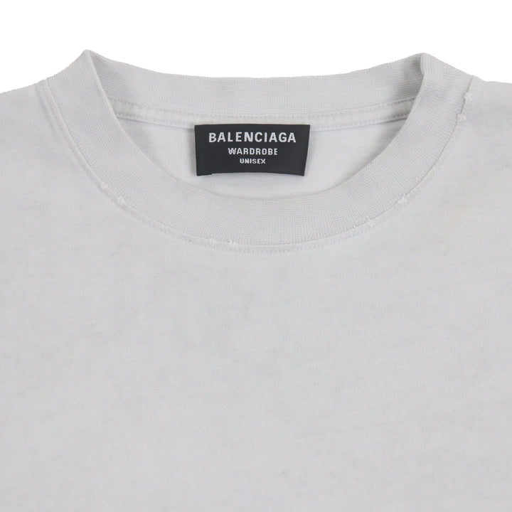 素晴らしいバレンシアガTシャツ。バレンシアガデザインチームパリ所有。XS 641675。