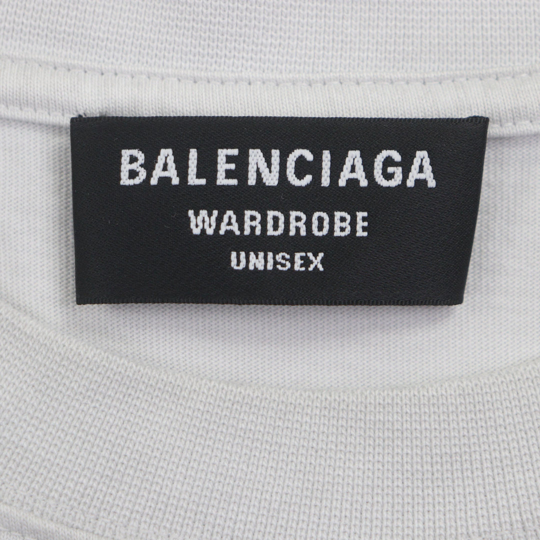 素晴らしいバレンシアガTシャツ。バレンシアガデザインチームパリ所有。XS 641675。