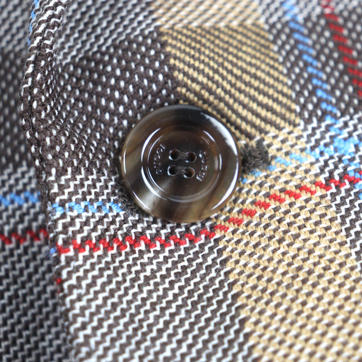 GUCCI 男士羊毛两件套，尺码 48，货号 675837 680704