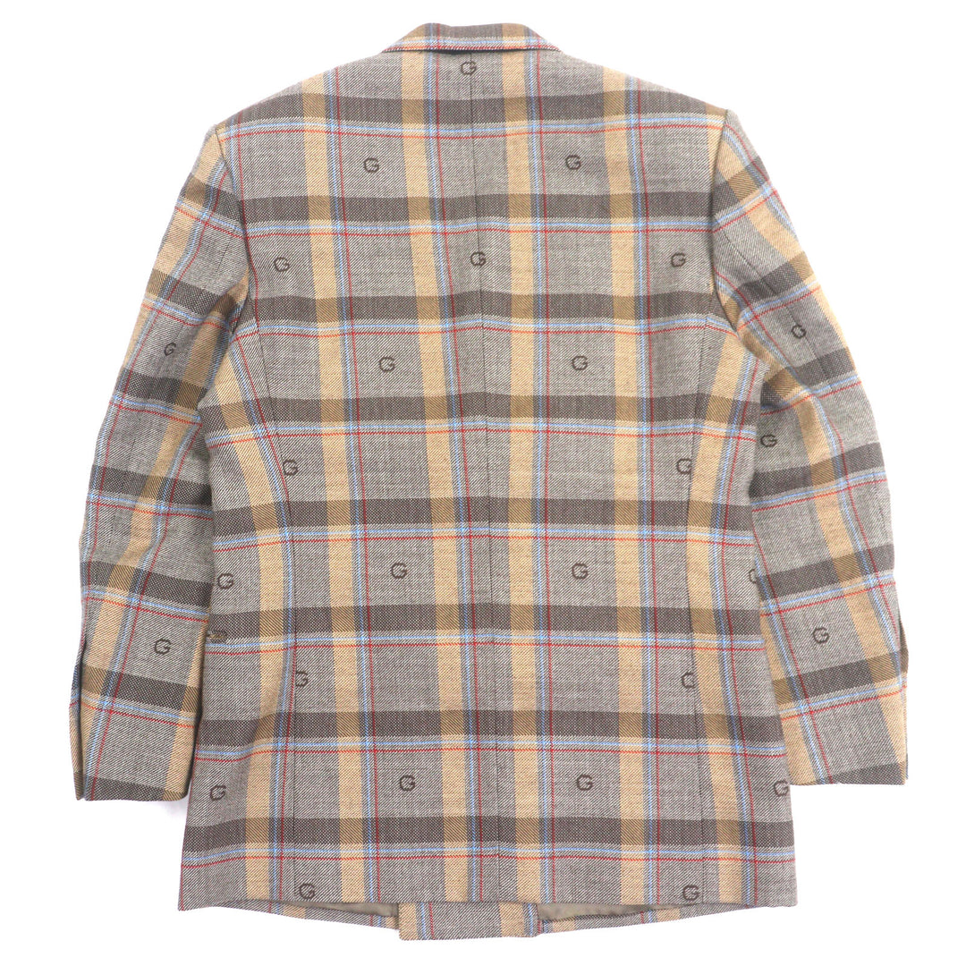 GUCCI 男士羊毛两件套，尺码 48，货号 675837 680704