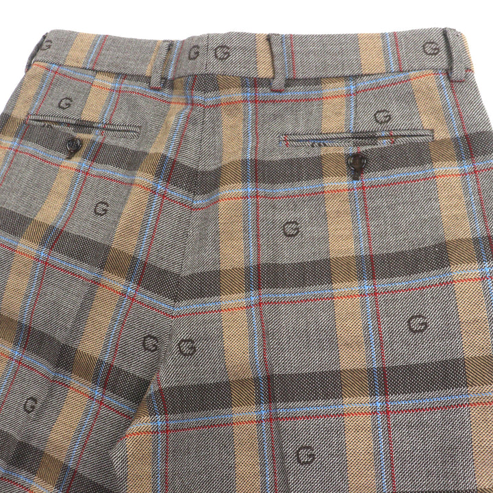 GUCCI 男士羊毛两件套，尺码 48，货号 675837 680704