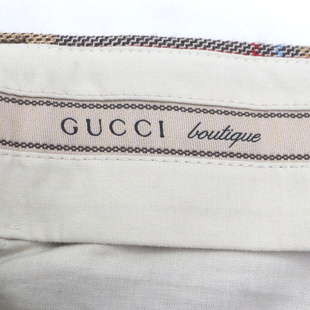 GUCCI 男士羊毛两件套，尺码 48，货号 675837 680704