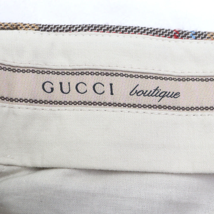GUCCI 男士羊毛两件套，尺码 48，货号 675837 680704
