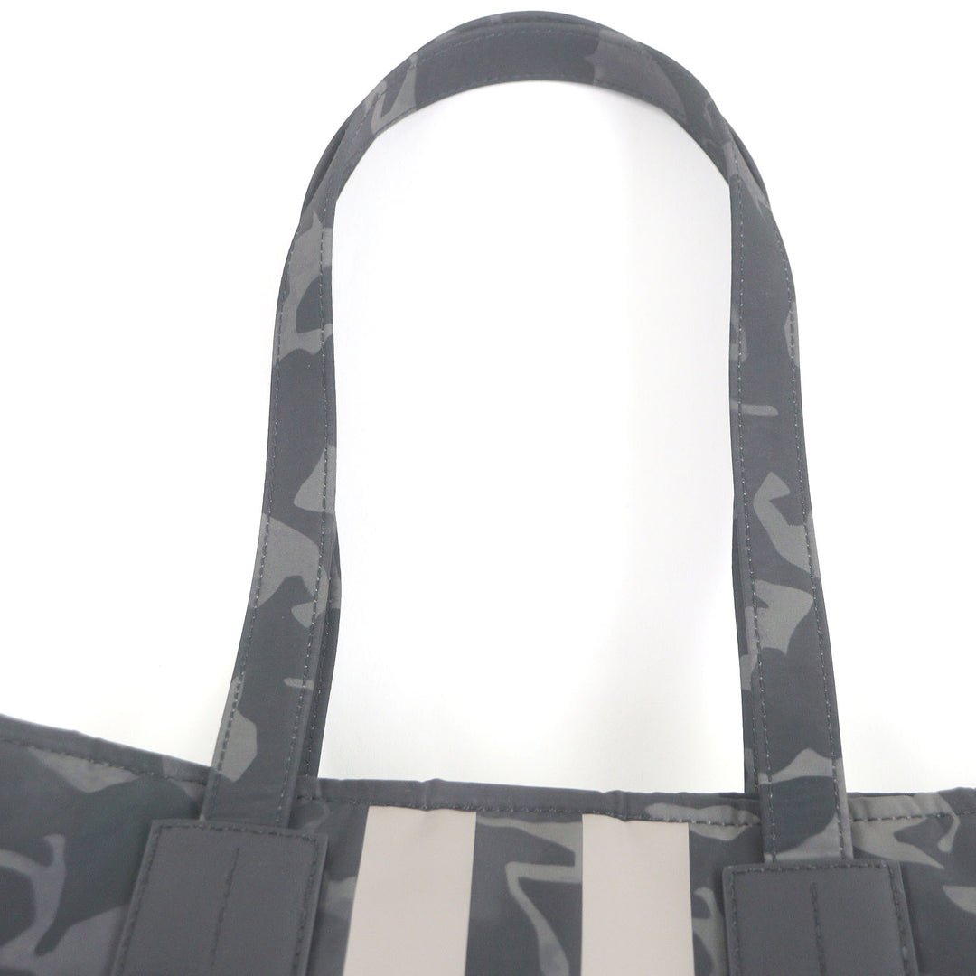 美品 BALLY トートバッグ CRYSTALIA 迷彩柄 ロゴプリント カーキ