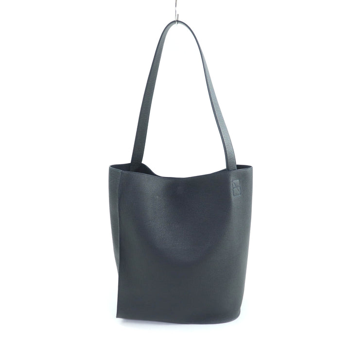 素晴らしい STUDIO NICHOLSON トートバッグ DOUBLET TYPE2 PALMELLATO ブラックレザー レディース