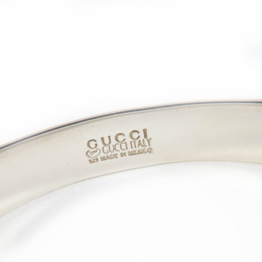Great GUCCI bracelet GG Bangle Silver AG925 Women
