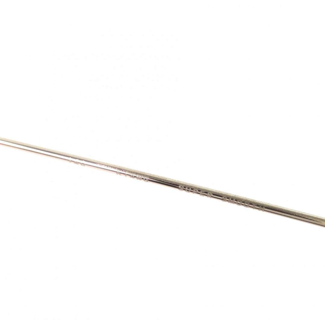 Great PARIS MIKI Glasses SUPER SMOOTH Two Point Rimless Silver K14WG mens