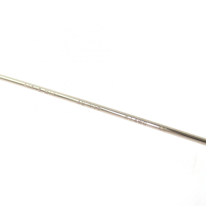 Great PARIS MIKI Glasses SUPER SMOOTH Two Point Rimless Silver K14WG mens