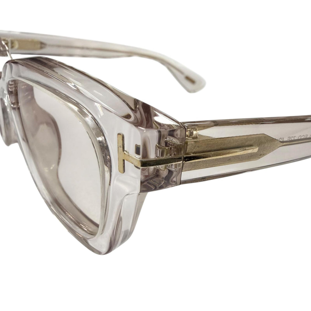 Very Good TOM FORD sunglasses Current model Wellington Clear gray mens TF1274-D
