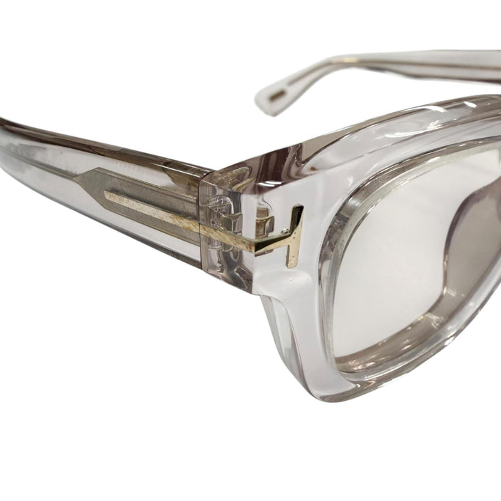 Very Good TOM FORD sunglasses Current model Wellington Clear gray mens TF1274-D