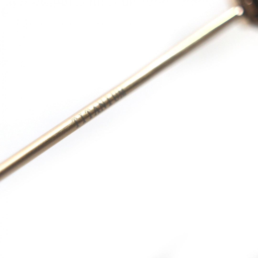 Excellent 金子眼鏡 Glasses Boston gold Titanium mens KM-26L
