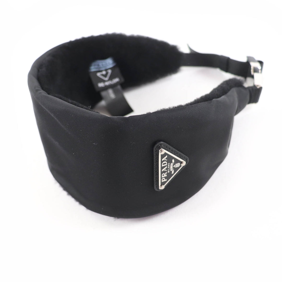 Excellent PRADA hair accessory black Nylon Women 1IE020