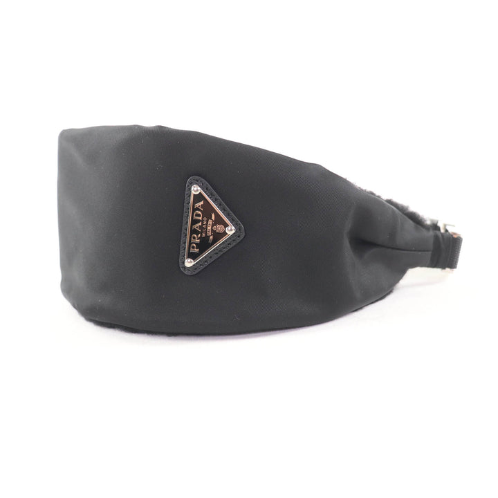 Excellent PRADA hair accessory black Nylon Women 1IE020