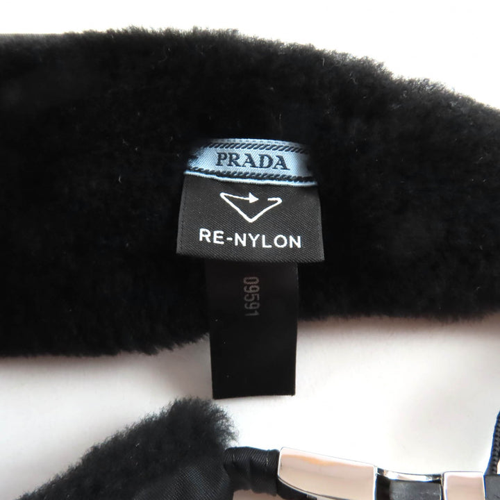 Excellent PRADA hair accessory black Nylon Women 1IE020