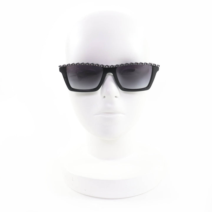 Pristine CHANEL sunglasses Rectangle Shape Sunglasses black ー Women 5548-Q-A