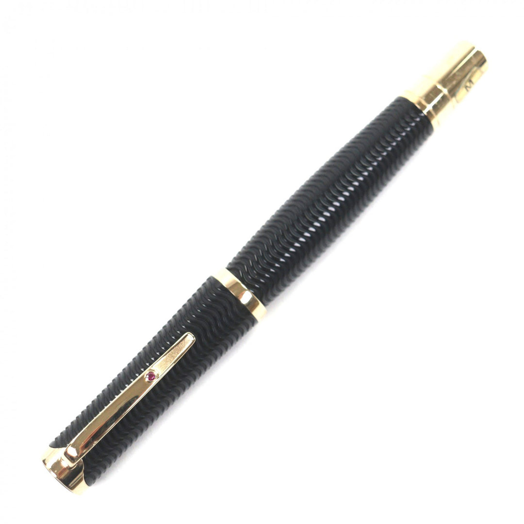 Excellent MONTBLANC fountain pen Writers Series 2006 Virginia Woolf black 18K