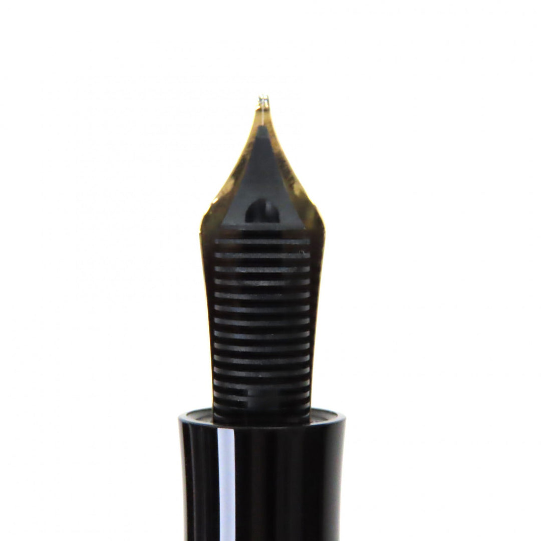Excellent MONTBLANC fountain pen Writers Series 2006 Virginia Woolf black 18K