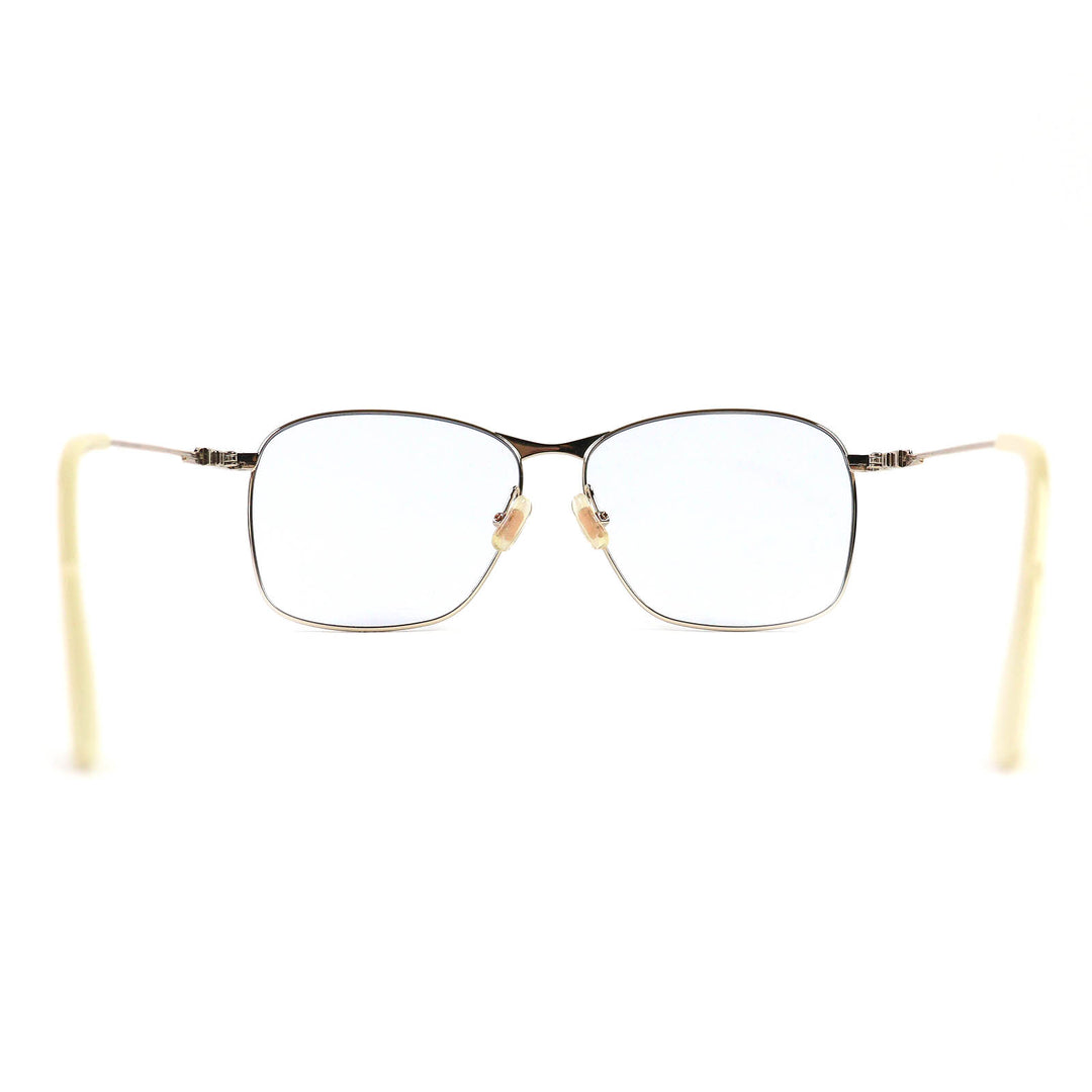 プリスティン GENTLE MONSTER サングラス MORA-031 スクエアフレーム：ゴールドクリーム メンズ