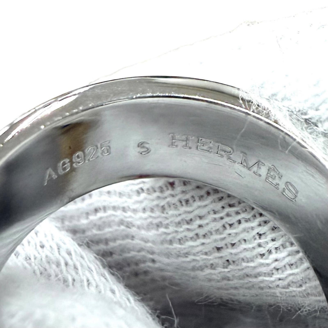 Great HERMES Ring Kelly ring Silver 925 Women 47