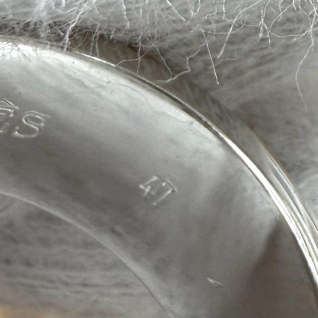 Great HERMES Ring Kelly ring Silver 925 Women 47