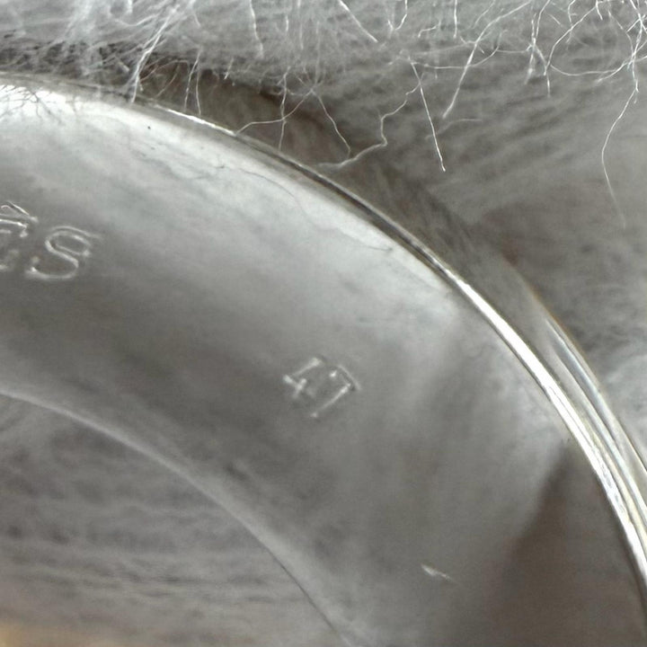 Great HERMES Ring Kelly ring Silver 925 Women 47
