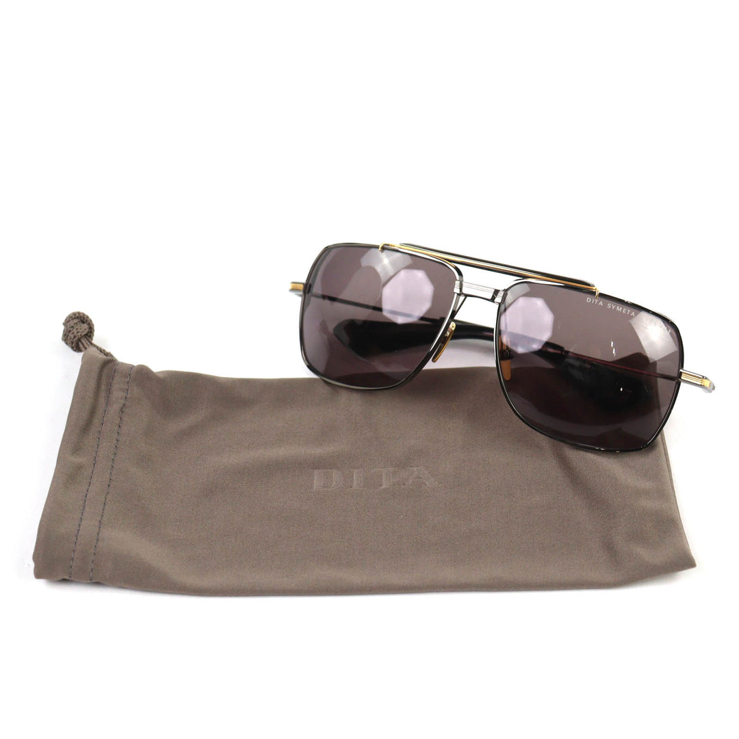 Excellent DITA sunglasses SYMETA Two Bridges Cancer metallic mens TYPE403