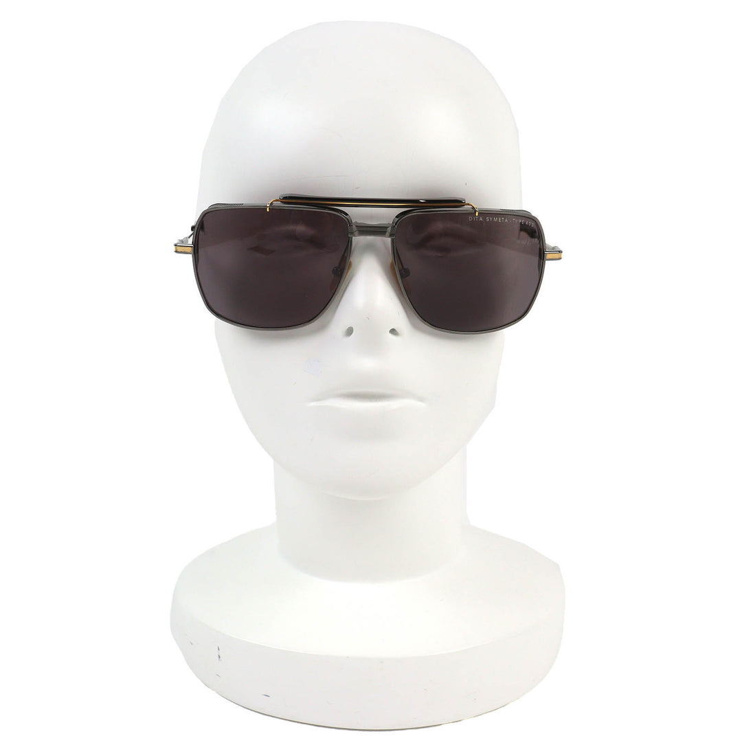 Excellent DITA sunglasses SYMETA Two Bridges Cancer metallic mens TYPE403