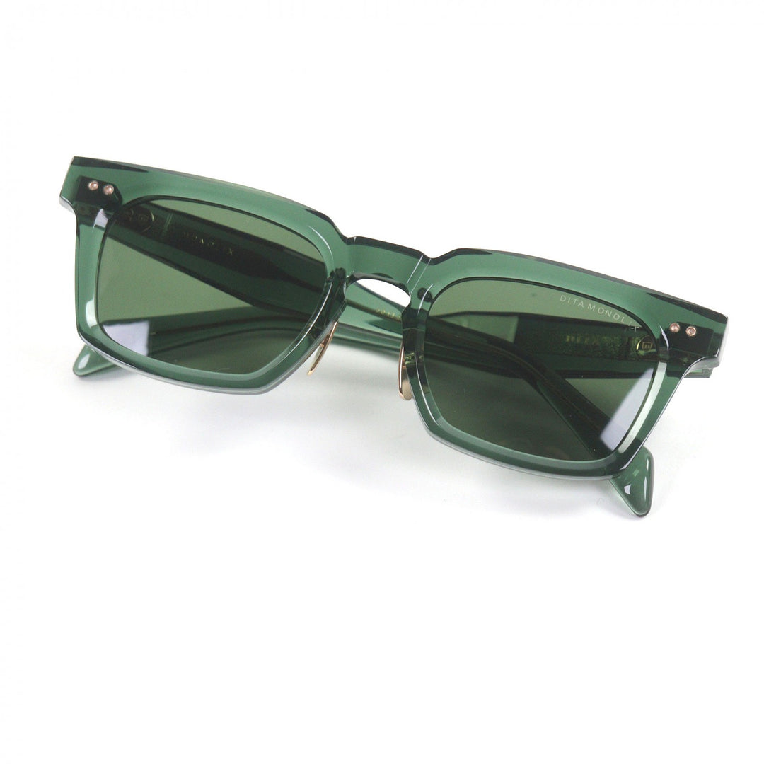 Great DITA sunglasses MONOLIX Wellington Clear green mens DTS750-A-02