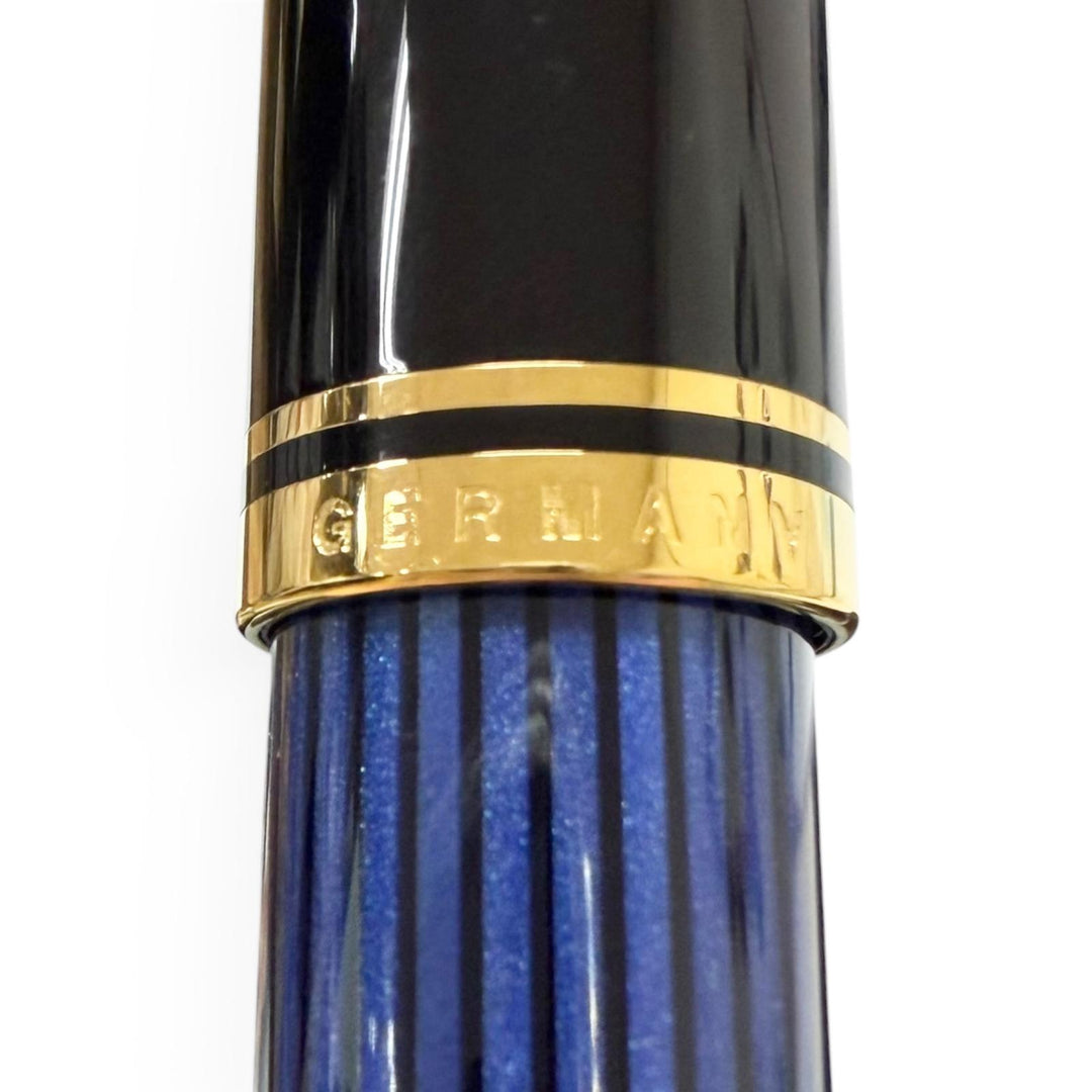 Excellent PERIKAN fountain pen Sovereign black 14C mens M600