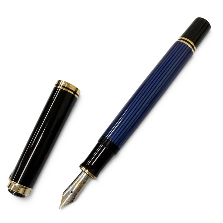 Excellent PERIKAN fountain pen Sovereign black 14C mens M600