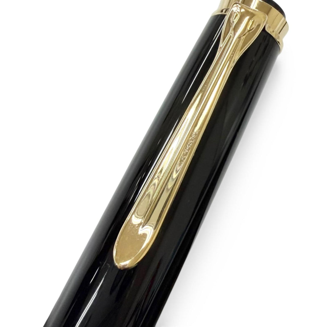 Excellent PERIKAN fountain pen Sovereign black 14C mens M600
