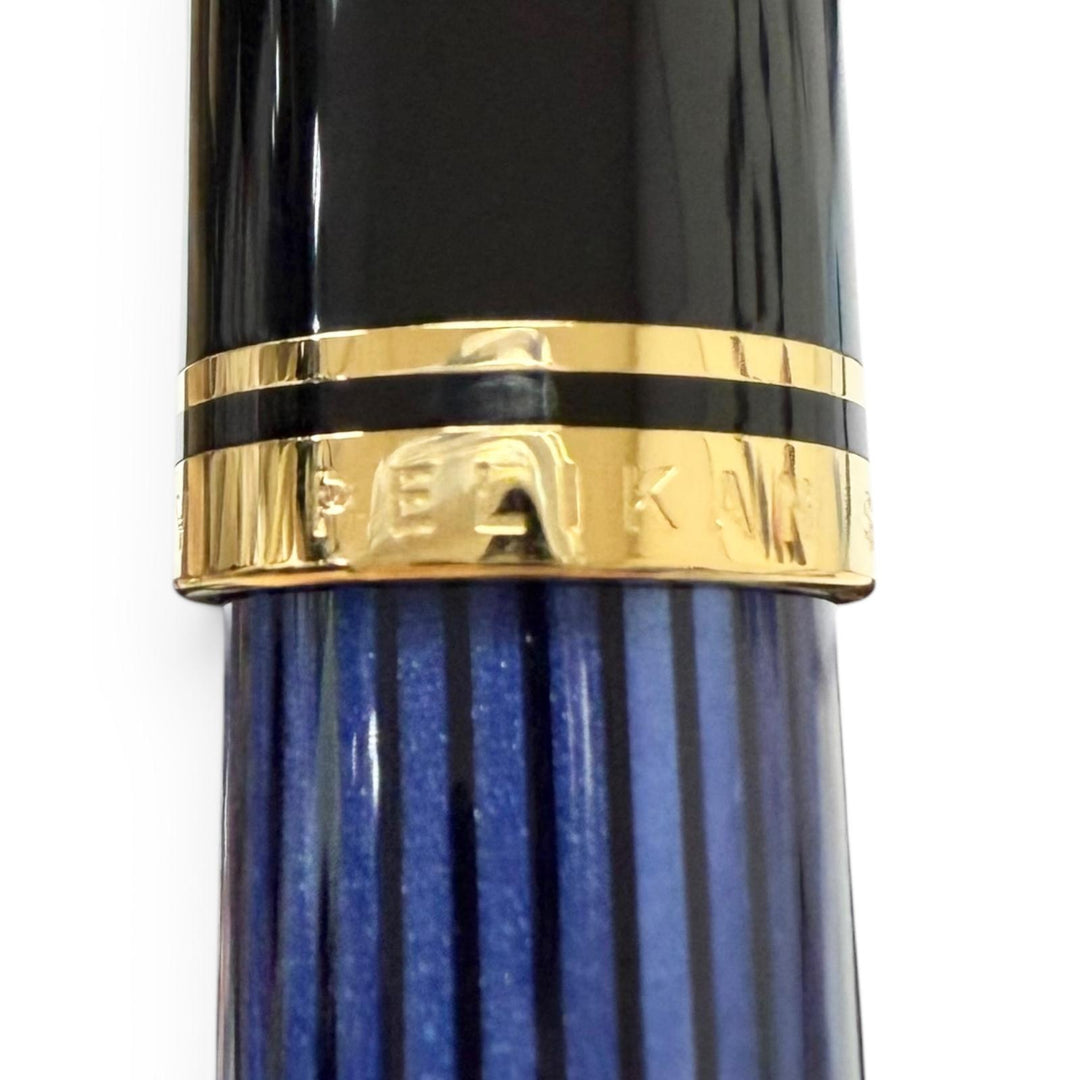 Excellent PERIKAN fountain pen Sovereign black 14C mens M600