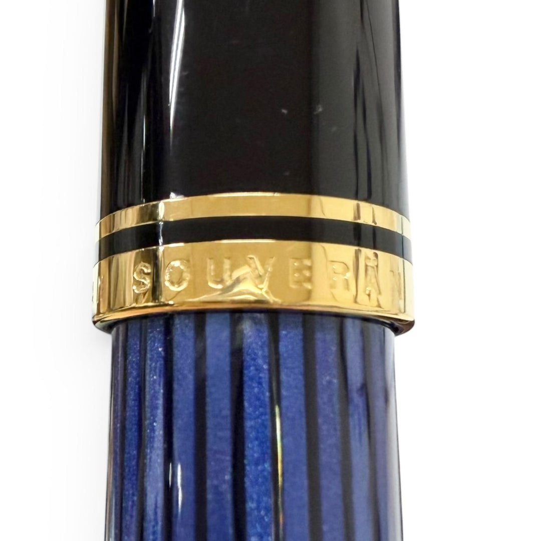 Excellent PERIKAN fountain pen Sovereign black 14C mens M600