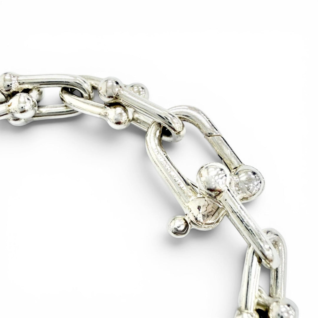 Great TIFFANY&Co. bracelet Small Link Bracelet 24 links Silver AG925 Women