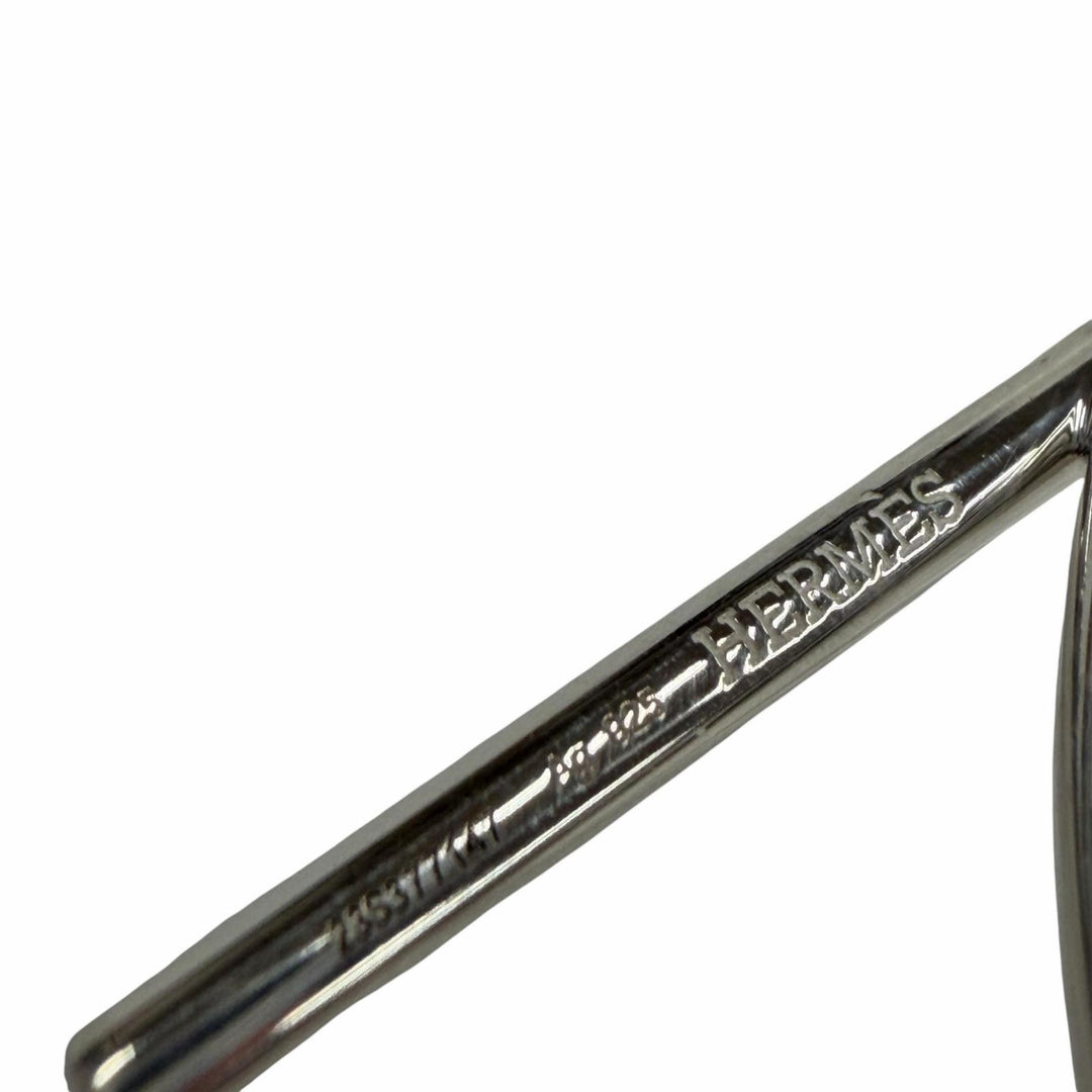 Great HERMES Pierce Loop MM Silver AG925 Women