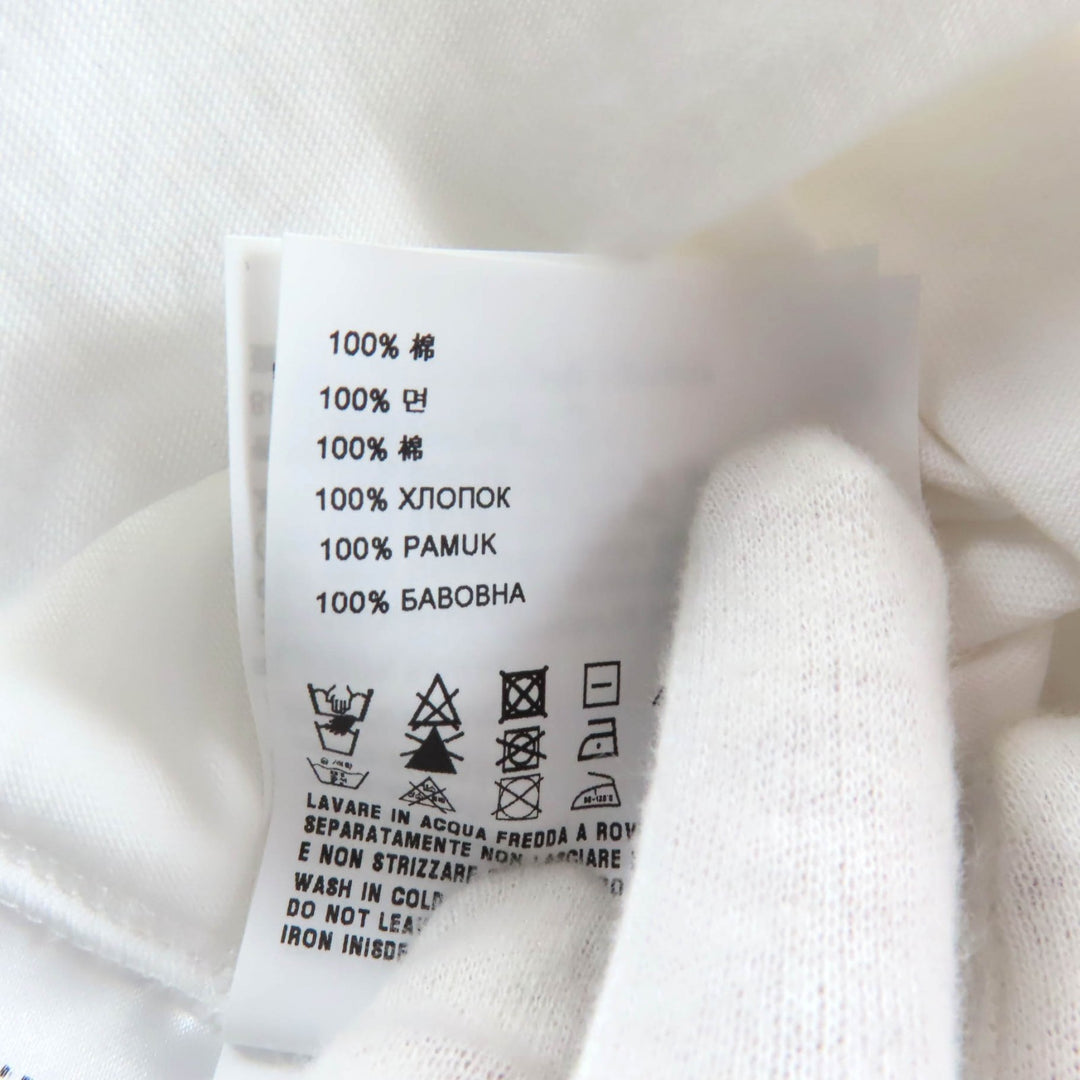素晴らしいMIUMIU半袖TシャツホワイトコットンレディースXS MJN355