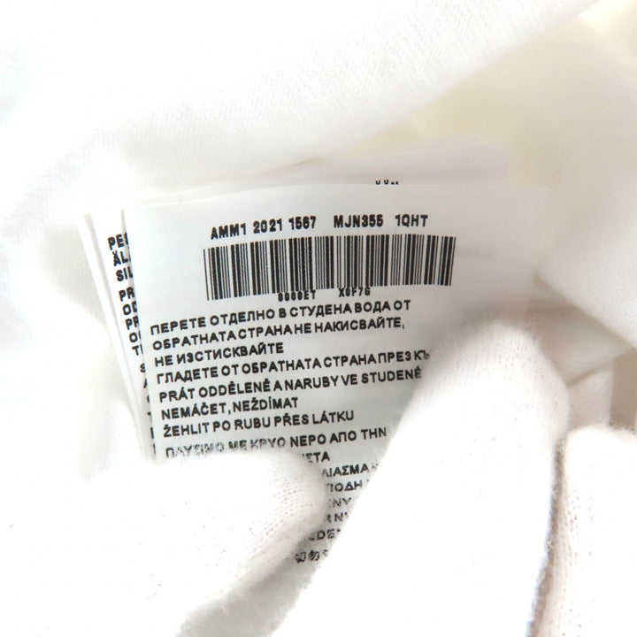 素晴らしいMIUMIU半袖TシャツホワイトコットンレディースXS MJN355