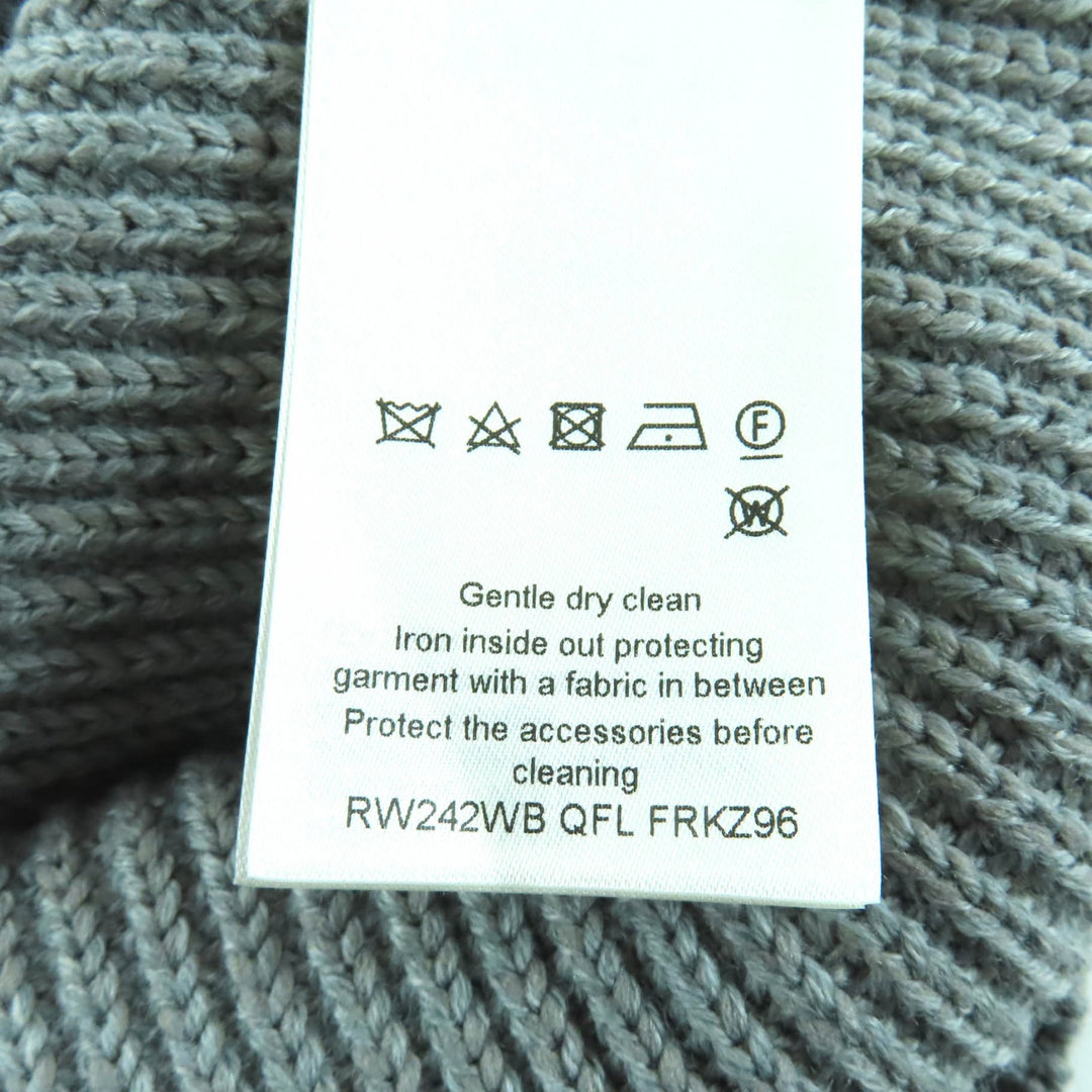 Pristine LOUIS VUITTON skirt gray wool Women XS