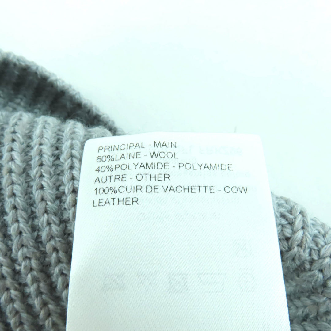 Pristine LOUIS VUITTON skirt gray wool Women XS