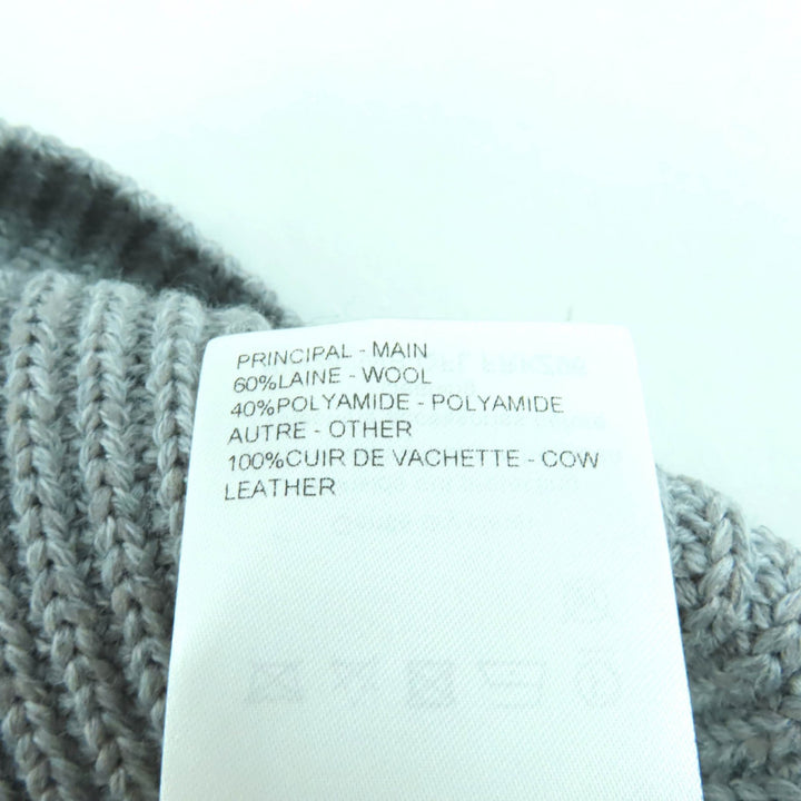 Pristine LOUIS VUITTON skirt gray wool Women XS