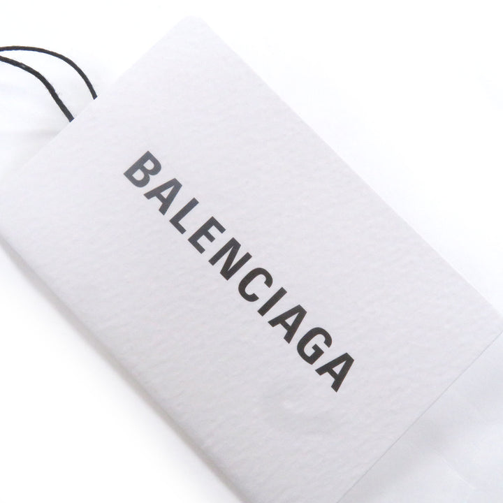 精美 BALENCIAGA 连帽衫，Logo 印花套头衫，白色纯棉，男款 XS 码 528351