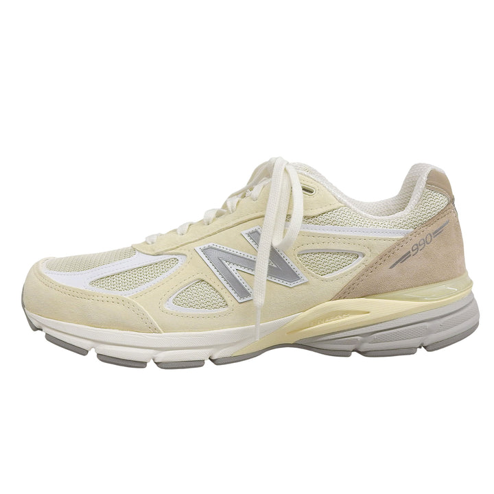 Pristine NEW BALANCE Low cut sneakers beige leather mens 29 U990TE4