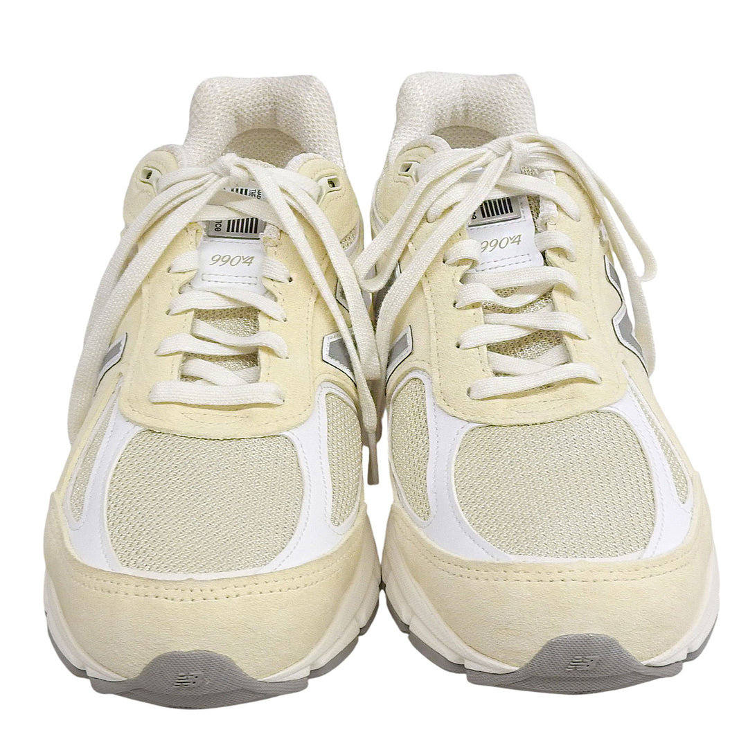 Pristine NEW BALANCE Low cut sneakers beige leather mens 29 U990TE4