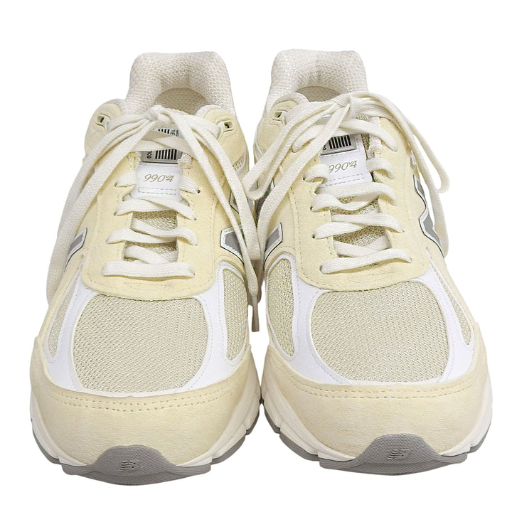 Pristine NEW BALANCE Low cut sneakers beige leather mens 29 U990TE4