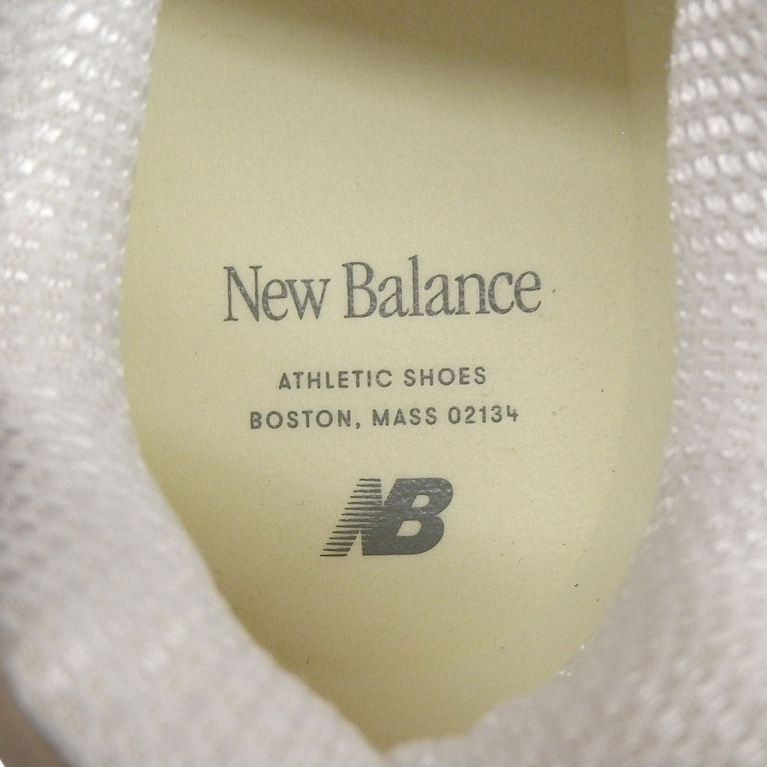 Pristine NEW BALANCE Low cut sneakers beige leather mens 29 U990TE4