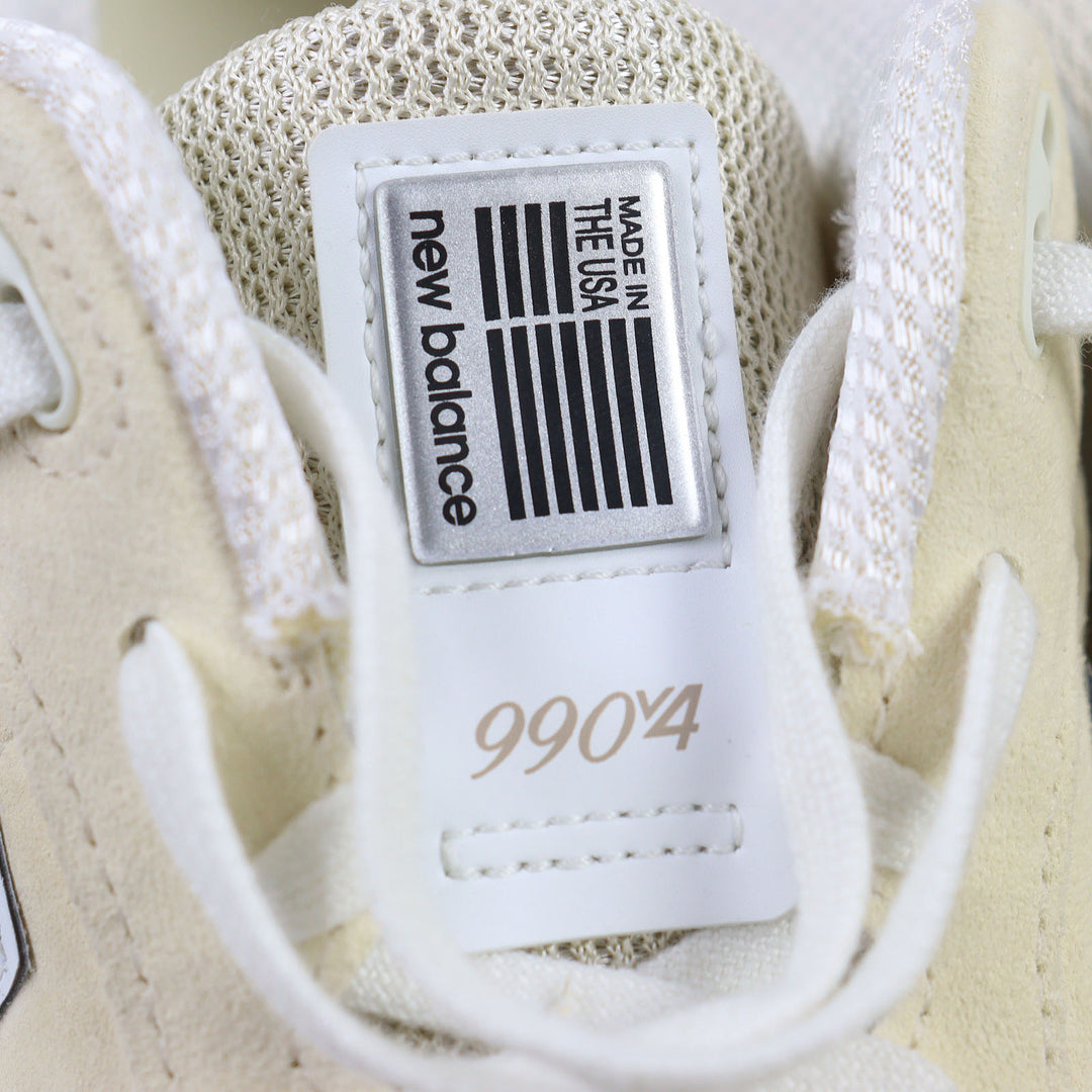 Pristine NEW BALANCE Low cut sneakers beige leather mens 29 U990TE4