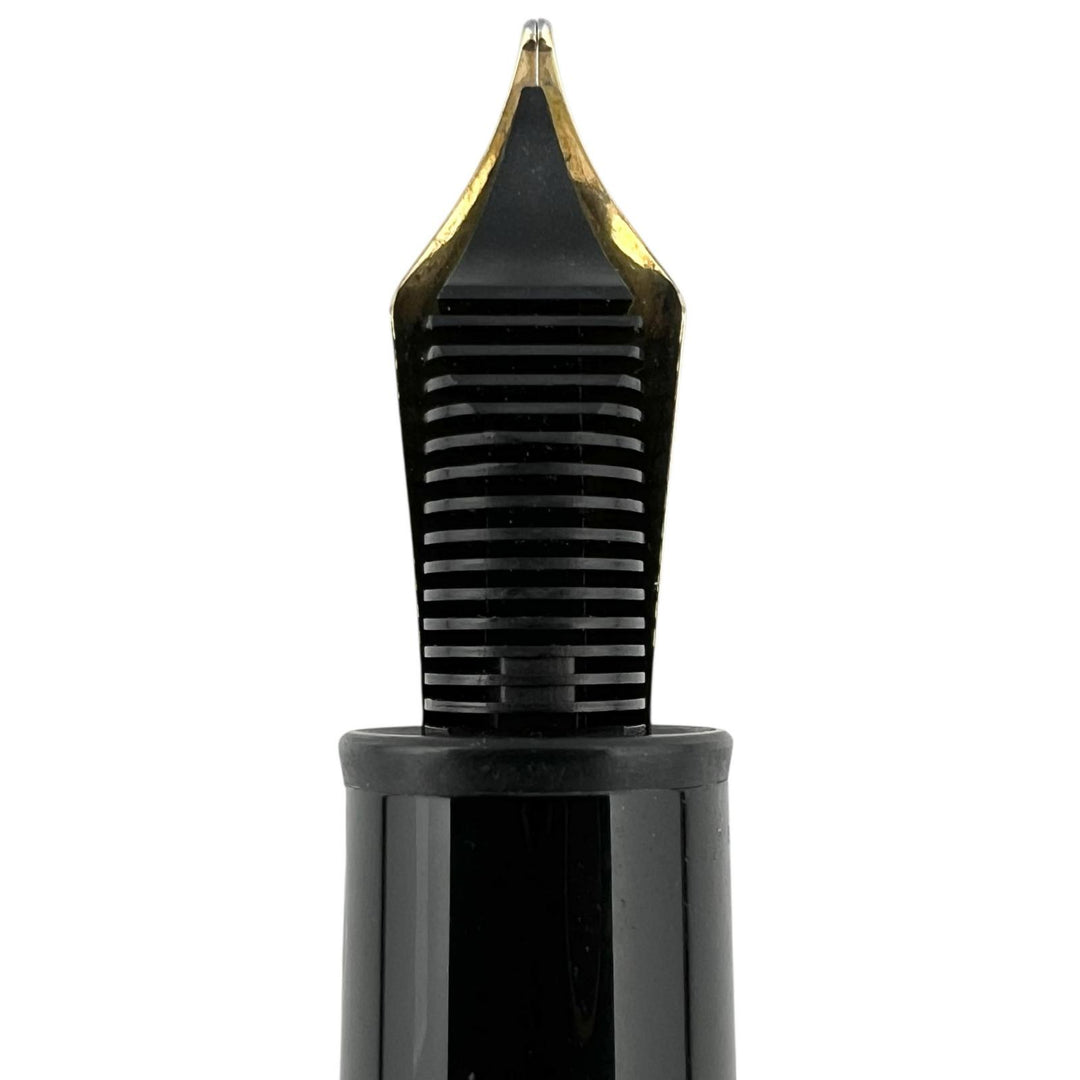 Great MONTBLANC fountain pen Meisterstück Solitaire Due Sterling Silver Le Grand