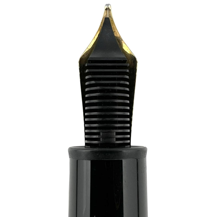Great MONTBLANC fountain pen Meisterstück Solitaire Due Sterling Silver Le Grand
